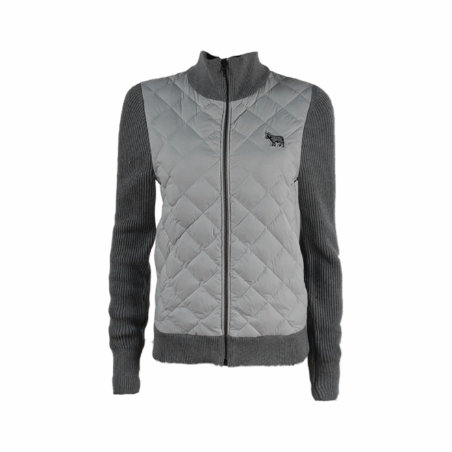 fashion winter warm sweater sleeve hybrid jacket women