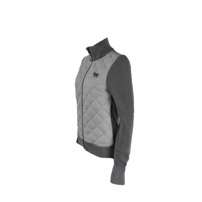 fashion winter warm sweater sleeve hybrid jacket women - Image 3