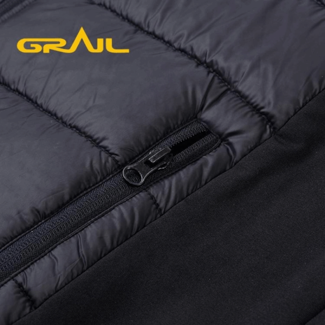 Economic and reliable autumn breathable hybrid jacket warm quilted men waterproof vest - Image 3