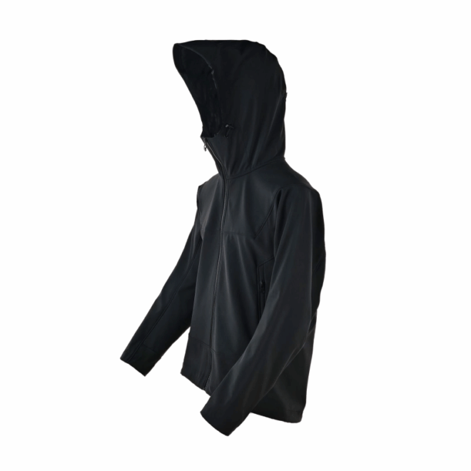Softshell Jacket Winter Fleece Lined Windproof Outdoor Sports Coat Custom Logo OEM - Image 3