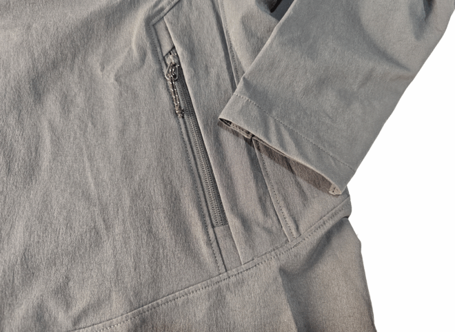 OEM Men's Softshell Jacket - Windproof & Water-Resistant Outdoor Jacket for Hiking, Climbing - Image 6