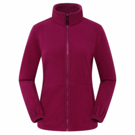 Winter lightweight custom sports outdoor warm windproof micro polar fleece men jacket with two pockets