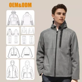 Outdoor softjacket Jacket Waterproof Hoodie Hiking Camping Jacket
