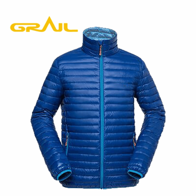 Modern design custom men packable ultralight goose down jackets winter jacket - Image 5