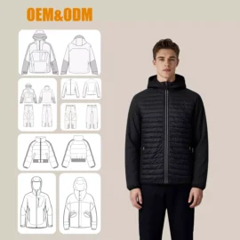 Hot selling different models of professional soft winter quilt cotton-padded hybrid jacket men