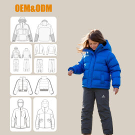 Outdoor Waterproof Windproof Ski Pants Kids Winter Pants
