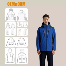 Winter Outdoor Performance Insulated Coat Waterproof Ski Jacket men