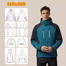 OEM Mens Softshell Jacket outdoor casual coats with hood windbreaker waterproof