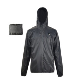 Outdoor hiking packable men thick jacket