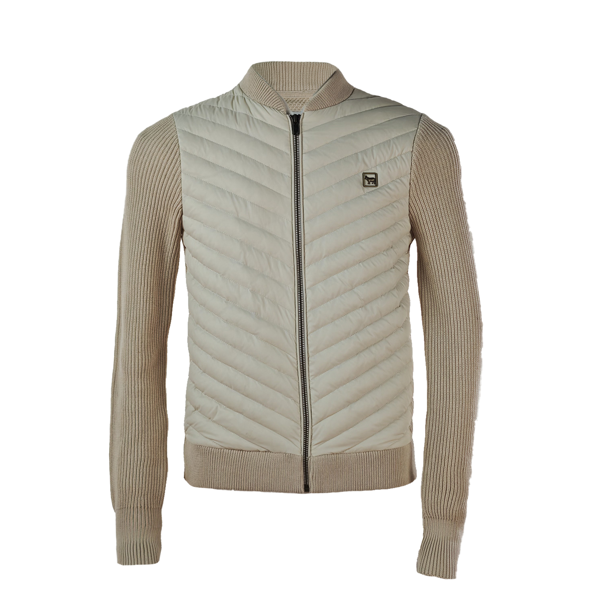 Women's Fashion Winter Hybrid Jacket - Warm Sweater Sleeve Waterproof Coat | Thermal Insulated Outdoor Wear - Image 2