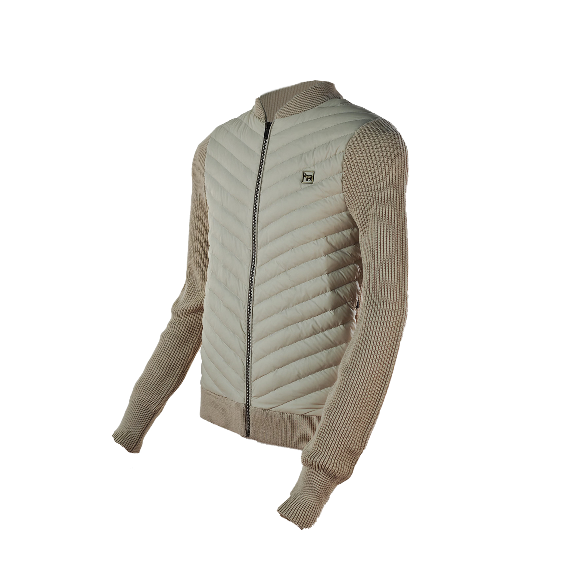 Women's Fashion Winter Hybrid Jacket - Warm Sweater Sleeve Waterproof Coat | Thermal Insulated Outdoor Wear - Image 3