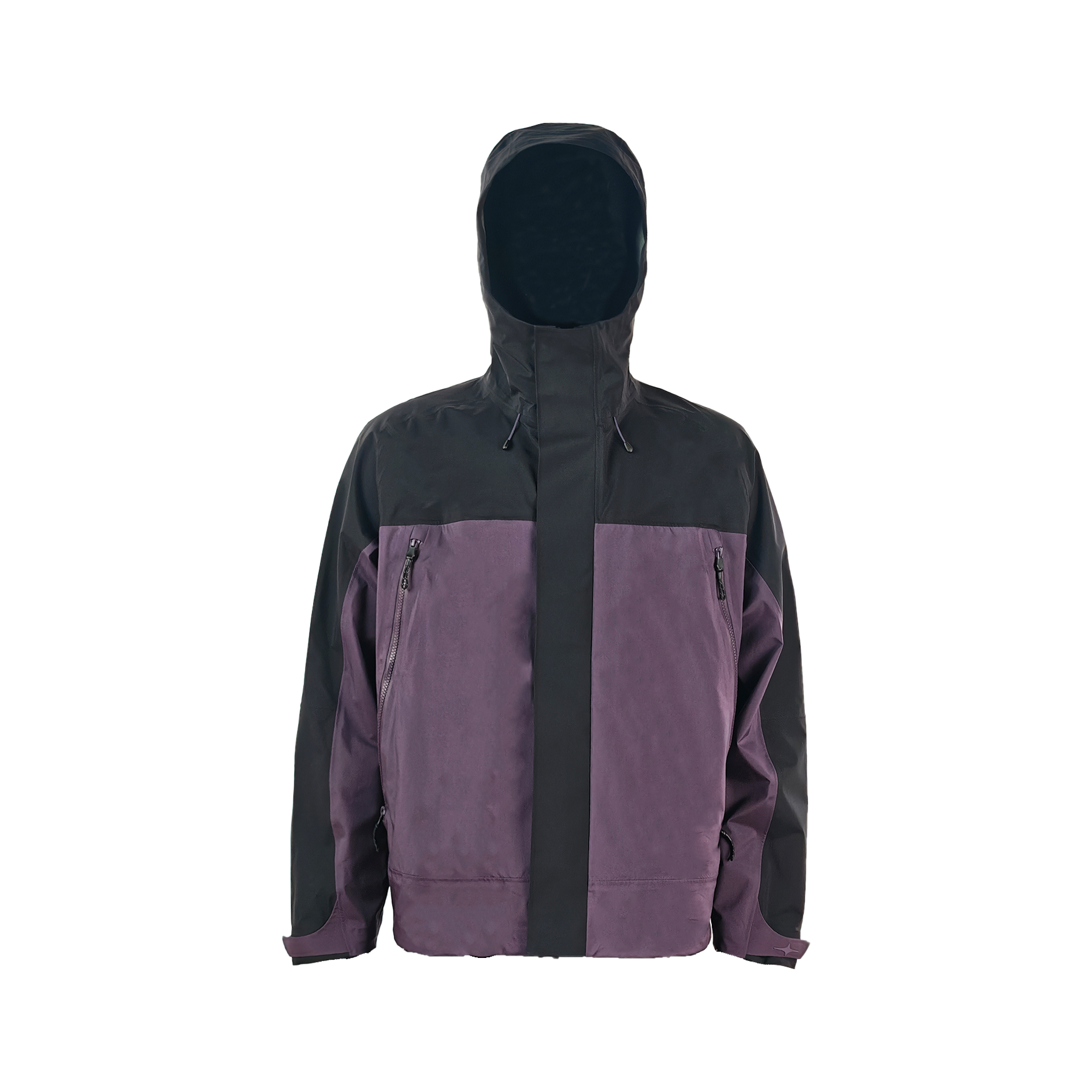 Men's Waterproof Windproof Breathable Jacket - 3 Layer Laminate Hard Shell Raincoat for Hiking Mountaineering OEM