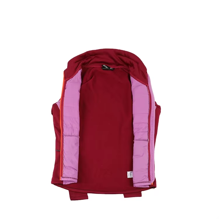 Cross Border Mixed Color Fleece Insulated Girls Winter Jacket - Image 4