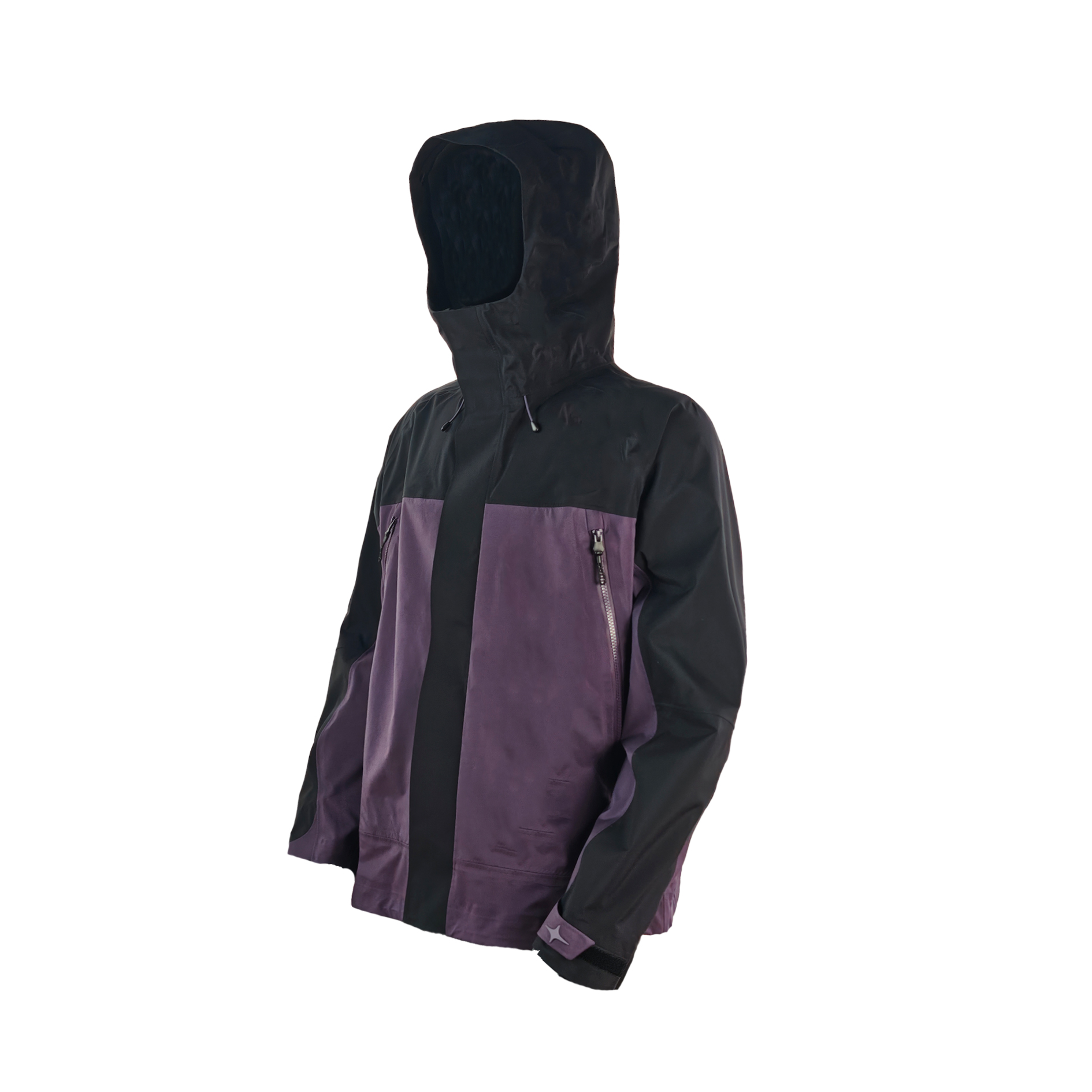 Men's Waterproof Windproof Breathable Jacket - 3 Layer Laminate Hard Shell Raincoat for Hiking Mountaineering OEM - Image 4