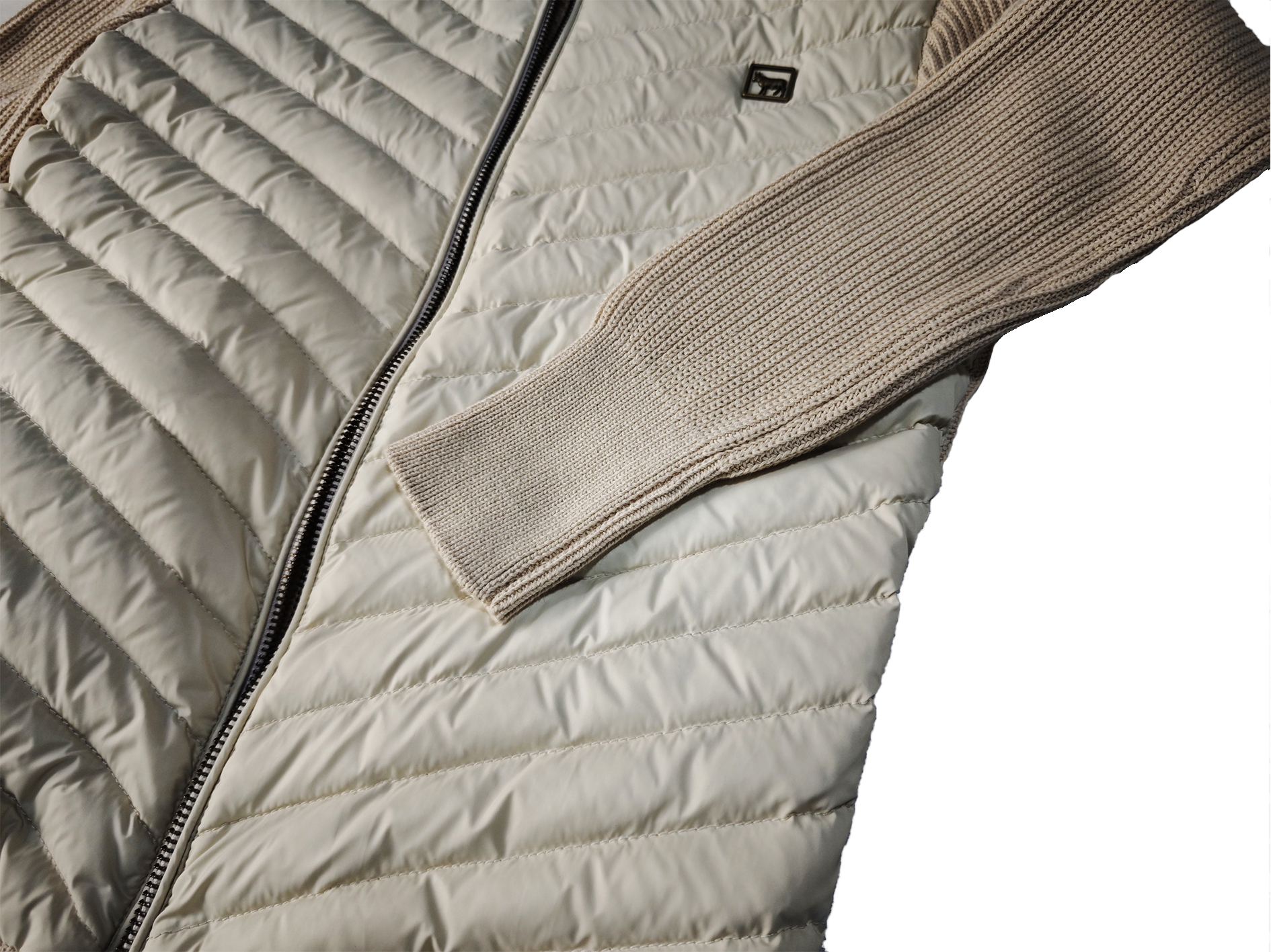 Women's Fashion Winter Hybrid Jacket - Warm Sweater Sleeve Waterproof Coat | Thermal Insulated Outdoor Wear - Image 6