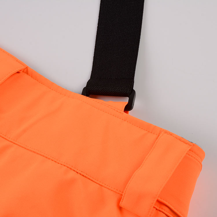 Customized plain color snow clothes ski pants winter waterproof men - Image 5