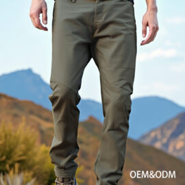 Men’s Outdoor Pants – OEM Breathable Travel Trousers