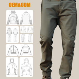 Men’s Outdoor Pants – OEM Breathable Travel Trousers