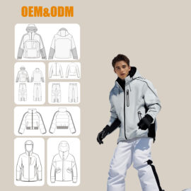 Men’s Waterproof Ski Jacket – Winter Windproof Thermal Snowboard Coat with Fleece Lining | Outdoor Sports Wear