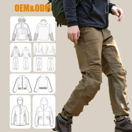 Men’s Stylish Outdoor Pants -OEM Custom Manufacturing (Fashion Outdoor Wear)