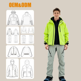 OEM Men’s Waterproof Ski Pants – Windproof Thermal Insulated Snowboard Trousers Custom