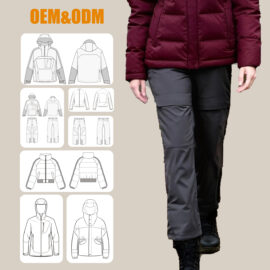 OEM manufacture Islington hiking Womens Rain Pants