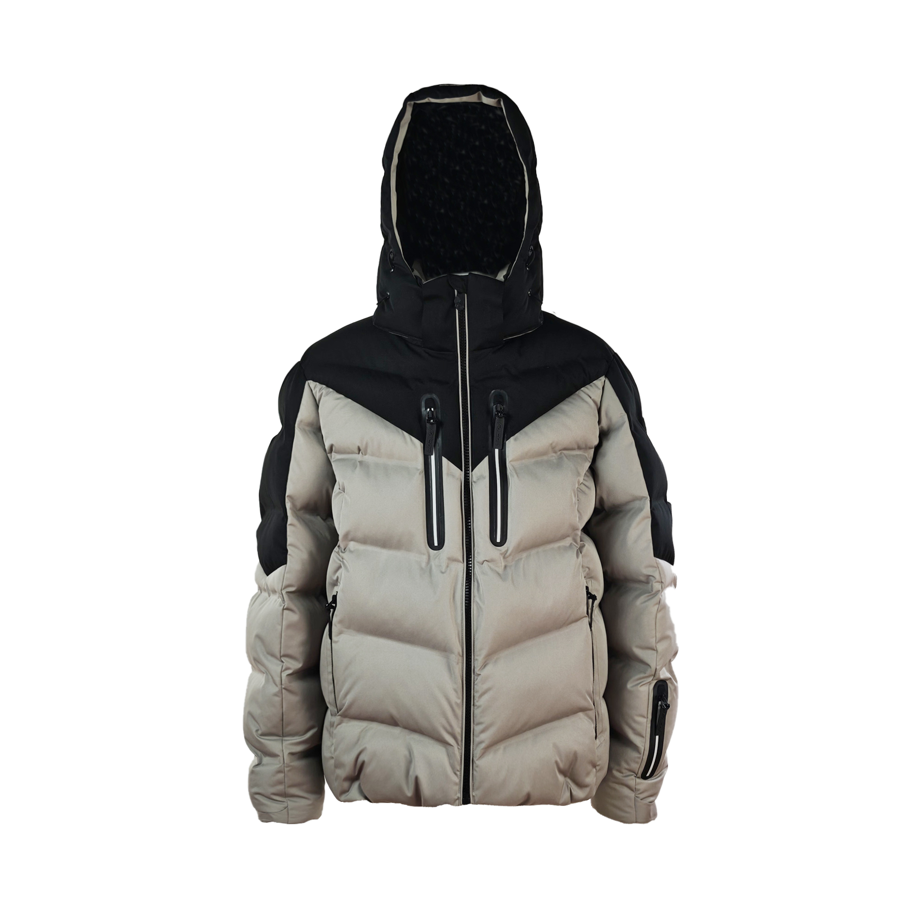 OEM Custom Men's Waterproof Ski Jacket - Winter Windproof Snowboard Coat with Thermal Insulation & Fashion Design - Image 2