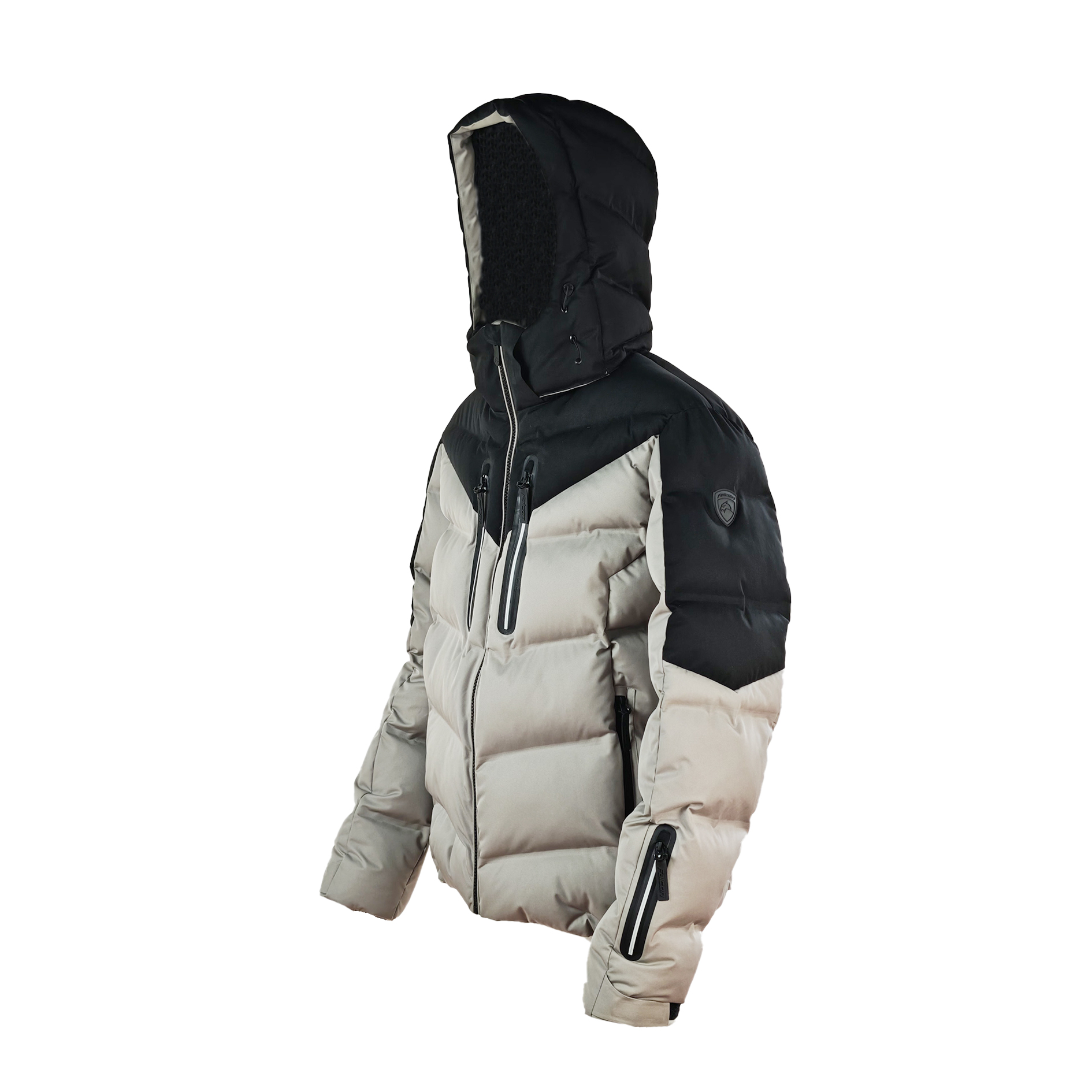 OEM Custom Men's Waterproof Ski Jacket - Winter Windproof Snowboard Coat with Thermal Insulation & Fashion Design - Image 3