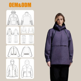Professional Grade Women’s Lightweight Ski Jacket – Waterproof Windproof for OEM